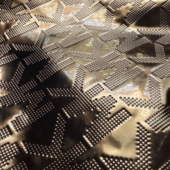 Michael Kors Jet Set Tote Patent Leather Bronze Metallic - Picture 4 of 10